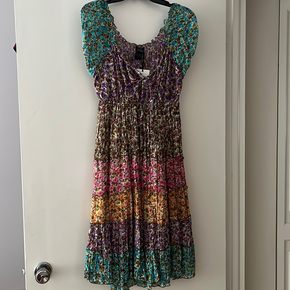 New Multi Color Dress XL